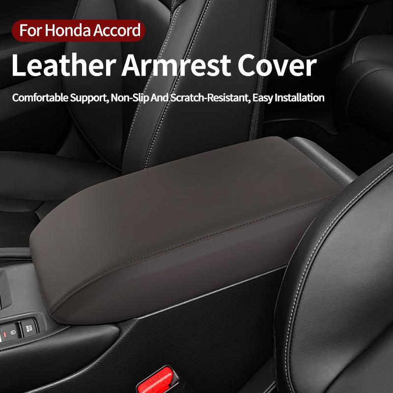 For Honda Accord (–2025) Car Center Console Armrest Box Pad ABS Armrest Protective Cover Auto Interior Tuning Accessories