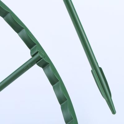 6Pcs Plant Support Stakes Plastic Plant Support Multifunctional Half Round Plant Support Garden Flower Support Garden Supplies