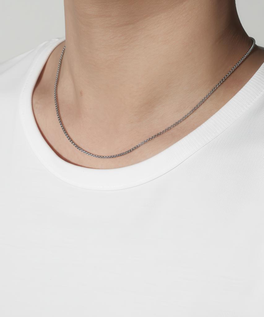 Bassclef Men'S Necklace Surgical Steel Clef Quiet Line Nec