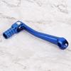 Evrensel Motosiklet Vites Pedalı Vites Kolu Motosiklet Modifikasyon Aksesuarları Alüminyum Alaşım Montaj Deliği 11-14mm Kaymaz 150x65mm (mavi)