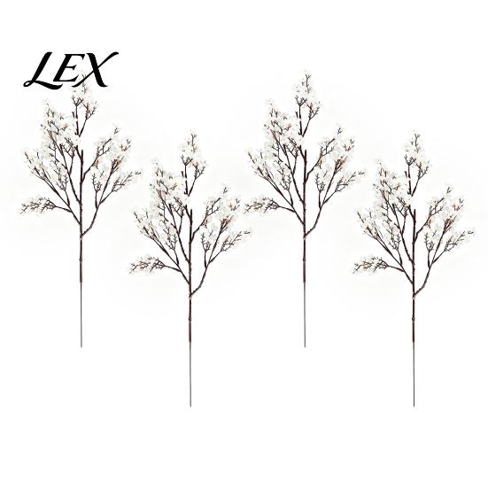 Indoor Faux Flowers for Living Room Realistic Artificial Autumn Home Decoration, Silk Floral Botanical Decor Branches Halloween Table Centerpiece And