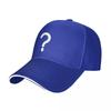 Point Interrogation Baseball Cap Withe Unisex Custom Trucker Hat Cute Gym Fashion Snapback Cap