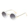Retro Round Sunglasses Men Women Popular Style Fashionable  Sun Glasses Outdoors Holiday   New In Trendy Cute  Sun Glasses