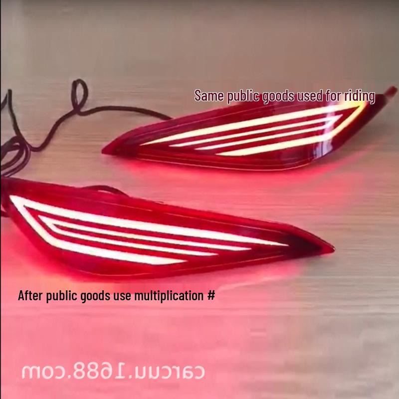 2018-2019 Toyota Rush: 12V LED Taillights with Rear Fog Lights & Reflectors