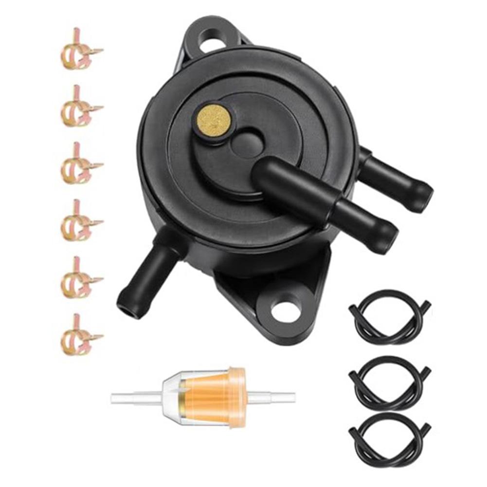 Fuel Pump With Filter & Line For 17-25HP Engines, Replaces 808492 808656 491922, Garden Tools Lawn Mower Accessories
