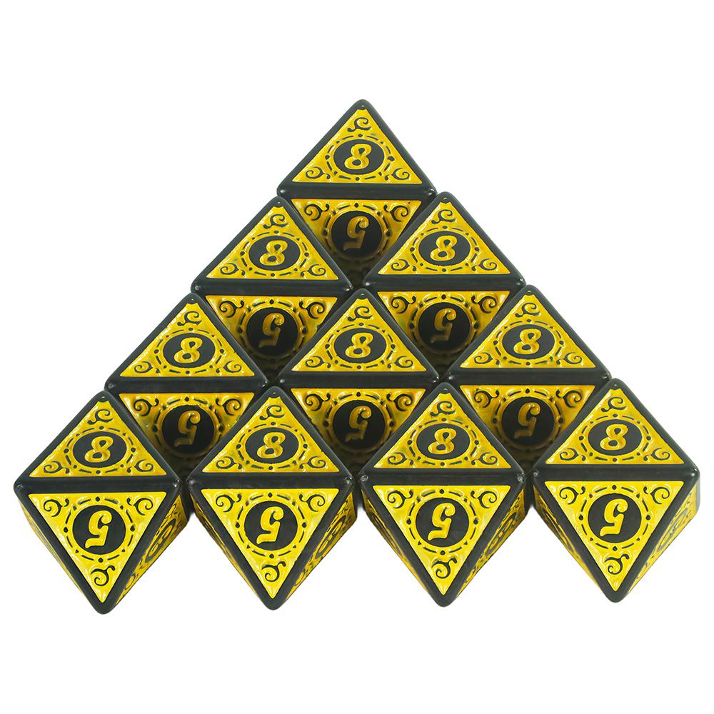 D8 Polyhedral Dice 8 Sided Game Dice Set DND Accessories for TRPG Dice Games - Ideal Roleplaying Game Dices