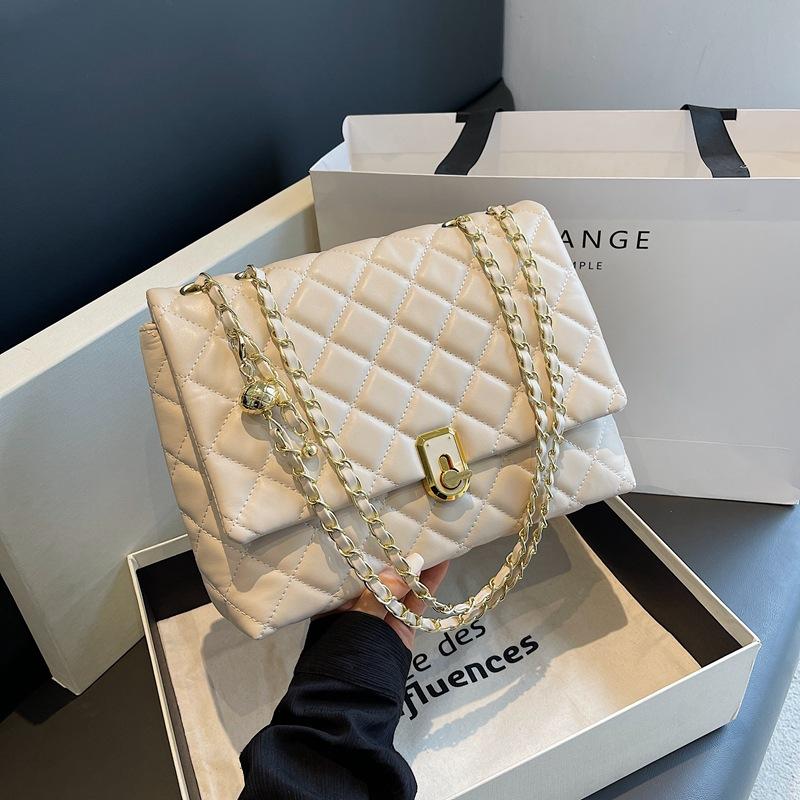 Large Capacity Bag Women's New Casual Versatile Chain Messenger Bag Fashionable Shoulder Bag