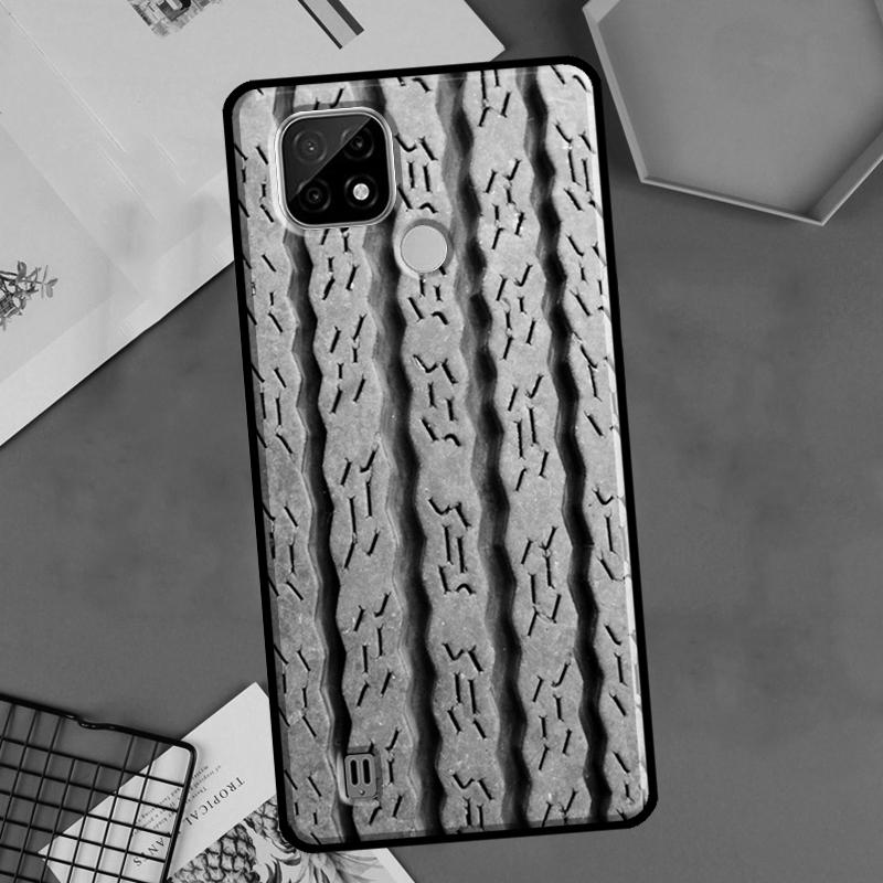 Pneu Roda de roda para OnePlus 10 9 Pro 8T 9R 10R Nord2 Case para Realme 8 Pro 9 GT Neo 3 2 Master 8i 9i Capa