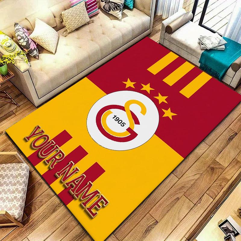 Galatasaray S Custom Name Carpet Rug for Living Room Bedroom Home Sofa Decoration,Kids play Non-slip Floor Mat