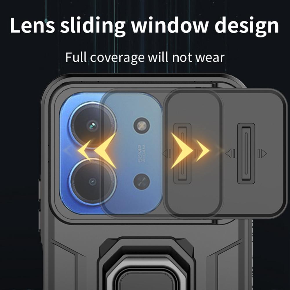 Für Xiaomi Redmi 15C 4G 171mm Hülle Stoßfest Panzer Magnetischer Halter Ring Hülle Für Redmy 15C 15 C Redmi15C 4G Linsenschutz Abdeckung