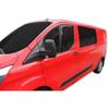 Deflektory vzduchu - SCOUTT - Ford Transit Custom - Kouřové - Snadná instalace - Zesílený akryl