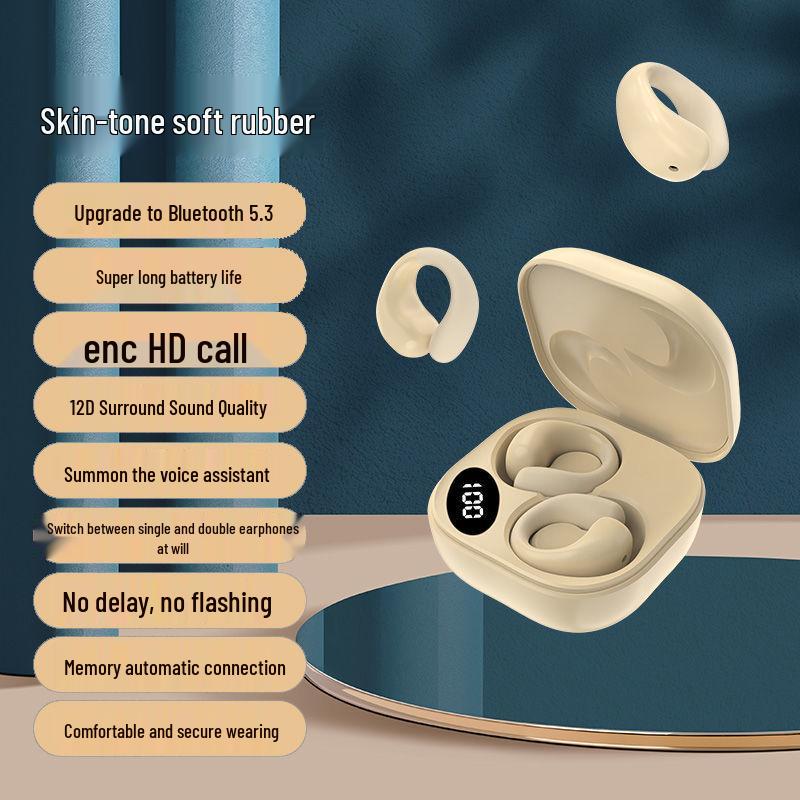 Bluetooth Earbuds: C9 TWS with Soft Silicone, LED Display, and Long Battery Life