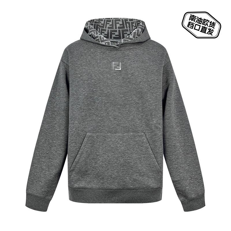 Embroidered Washed Retro Distressed Hoodie - Men s Hip Hop Loose Fit M (130-160 cm)