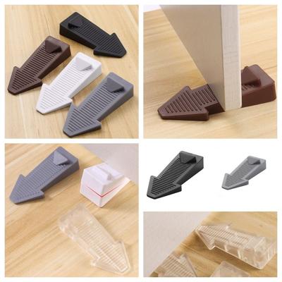2Pcs Buffer Door Stop Doorstops Door  Wedge Portable Door Block  Floor