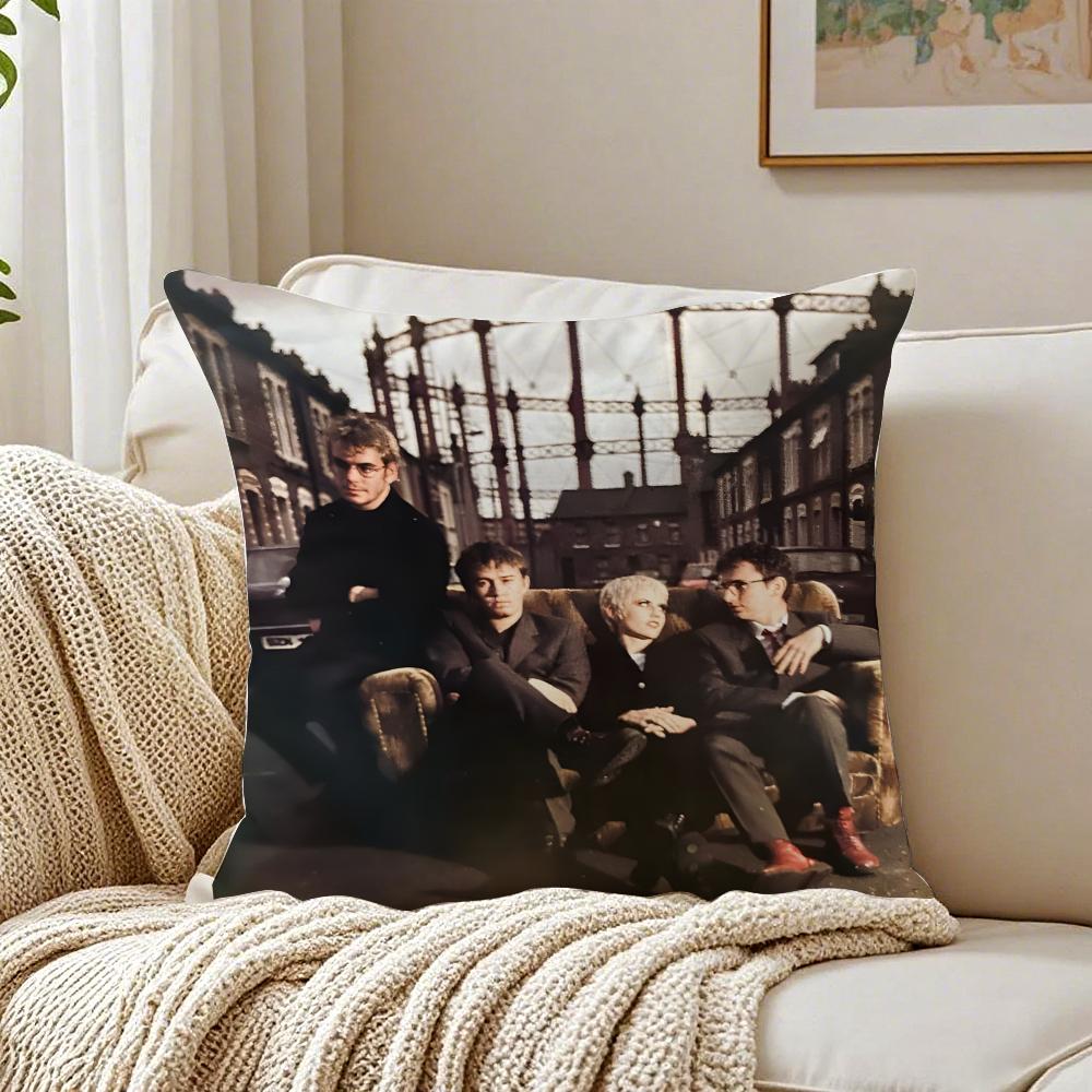band alternative The CCranberries Cushion Cover Pillowcase Antidustmite living Room Sofa Decor Cushion Room