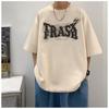 Men T-Shirts Letter Graphic Print Fashion Brand Tees for Men Oversize Tshirts Men Clothing Casual Tee Man Summer Korean Retro