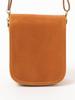 Beams' 100 Masterpiece Leather Bag, SLOWSpecial Order Flap Shoulder Bag, Men's, Camel Free, 11620029421