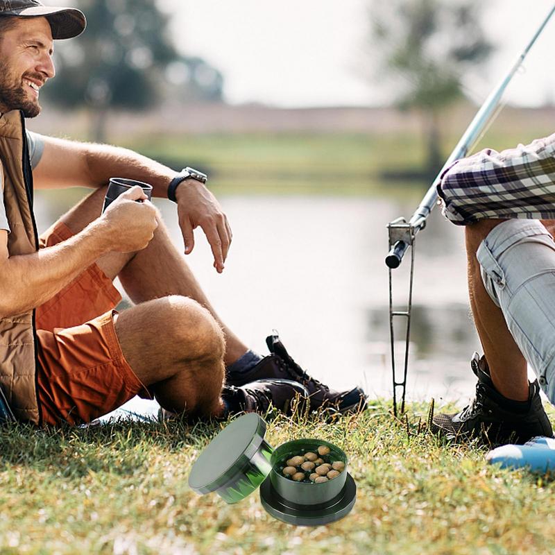 1pcs Carp Fishing Bait Crusher Grinder Box Reusable For Pellets Carp Bait Making Portable Outdoor Fishing Tackle Accessories