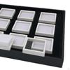 Gemstone Display Tray Counter Holder Storage Organizer for Loose Gemstones Bracelets