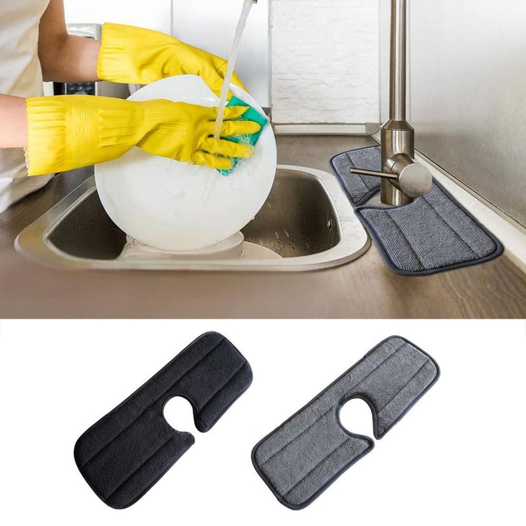 Faucet Sink Pad Washable   Plate Cover Dry Table Top