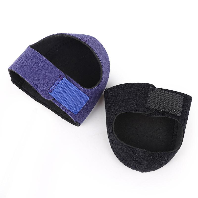 Adjustable Gel Heel Protector Sleeve - Soft, Breathable, and Warm Velcro Heel Pad