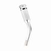 Gear Shifter Stick Lever Extension Shift Knob Extender Chrome Silver for T4 Cars 5-inch