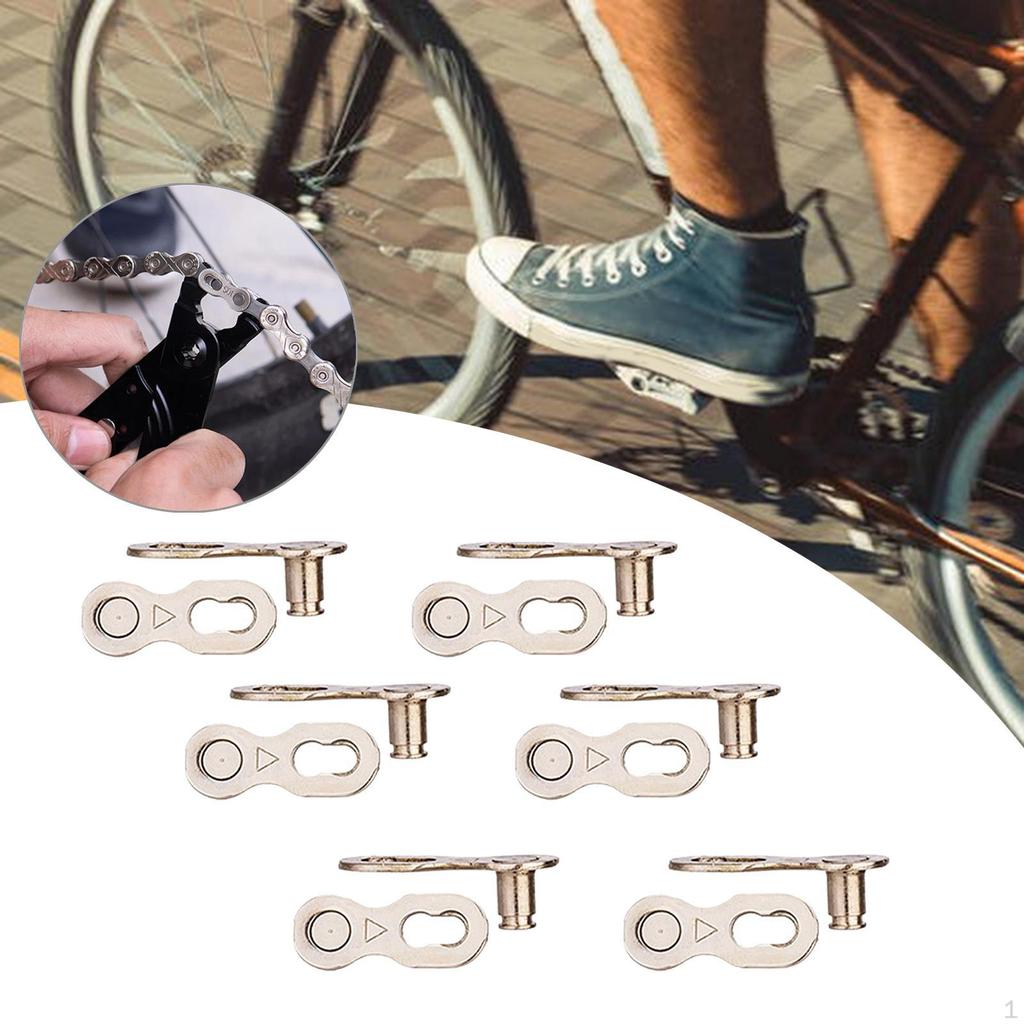 6 Pairs Chain Link Bike Joint QuickLink Bicycle Chain 6S 7S 8S uygun
