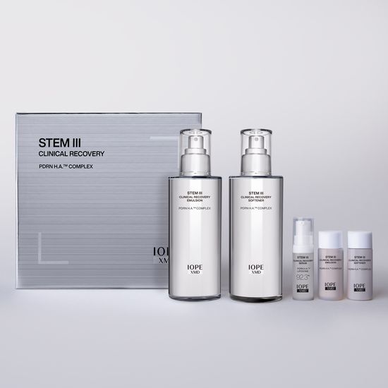 Iope XMD Stem3 2-piece Set (Softener 130ml + Emulsion 130ml)