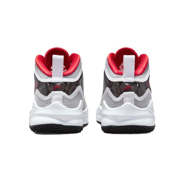 Детские кроссовки Nike LeBron 19 PS Sketch White Black University-Red DD0421-101 28 — фото 4