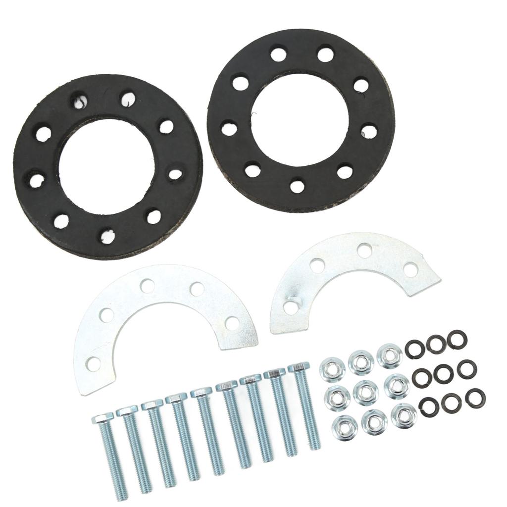 9 Holes Sprocket Mount Kit Aluminium Alloy Backing Plate Reinforced Washer Kit for 49‑80CC Electric Bicycle Motorcycle