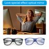 Liebes-Effekt-Brille Uhr Lichter ändern Herz Beugungsbrille Nachts Liebeslichter Unisex Weihnachtsgeschenke