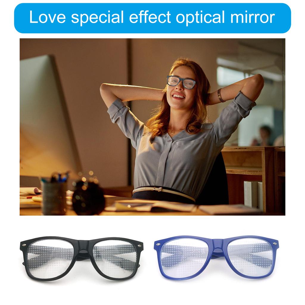 Liebes-Effekt-Brille Uhr Lichter ändern Herz Beugungsbrille Nachts Liebeslichter Unisex Weihnachtsgeschenke