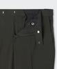 MUSINSA STANDARD Semi-Wide Hidden Banding Slacks [Dusty Khaki]
