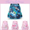 Lightweight And Durable Kids Backpack With Cartoon Characters Pink Cat