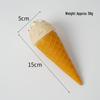 Ice Cream Toy Cone Simulation Display Props for Cold Drink Shop