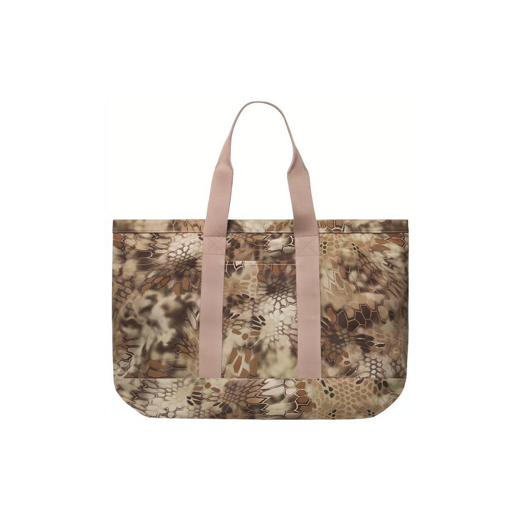 New Stussy Cotton Tote Bag Shopping Bag Handbag Extra Large Unisex Brown 134253HIGHLANDER