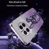 For Huawei Mate 50 Pro 4G Drop Protection Phone Cover Rabbit Pull-out Kickstand Case