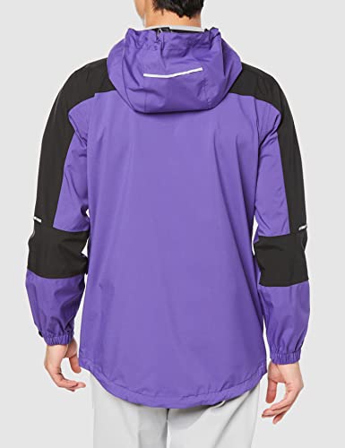 [CO-COS] G-5411 4-Way Stretch Rain Jacket, Purple, Size L