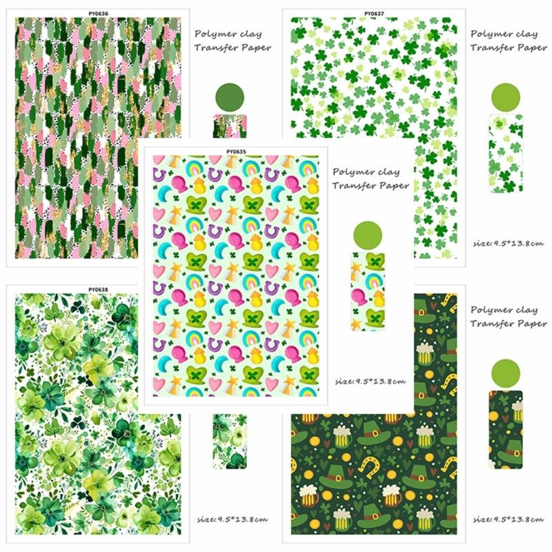 Patrick's Day Water Transfer Decals For Party Decorations With Various Holiday Designs Easy To Apply On Multiple Surfaces