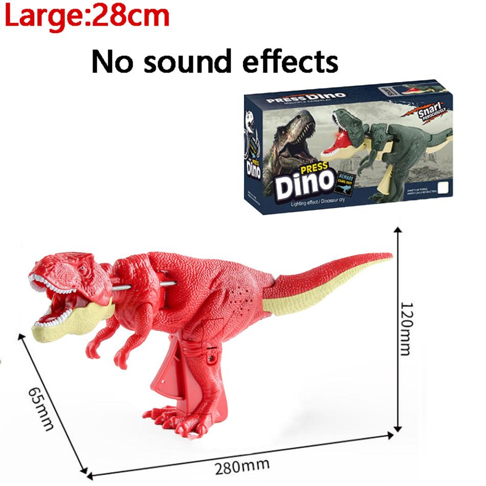 Brinquedos Dinossauro Balançando T-rex Sem Bateria Sem Som Criativo Mola Telescópica Dino Fidget Presentes de Natal Descompressão Infantil