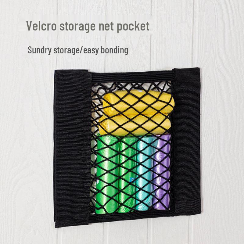 

Kitchen & Car Adhesive Mesh Storage Bag 25x25CM