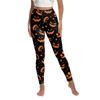 European & American Halloween Pumpkin Festival Women's Yoga Pants with Digital Print