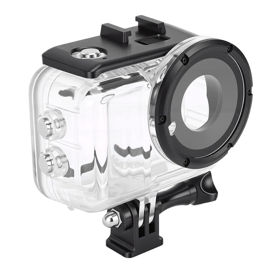 Capa à Prova d'Água Compatível com   GO   Câmera de Ação Estojo para Mergulho 50m Mergulho Subaquático Anti-Risco à Prova de Choque