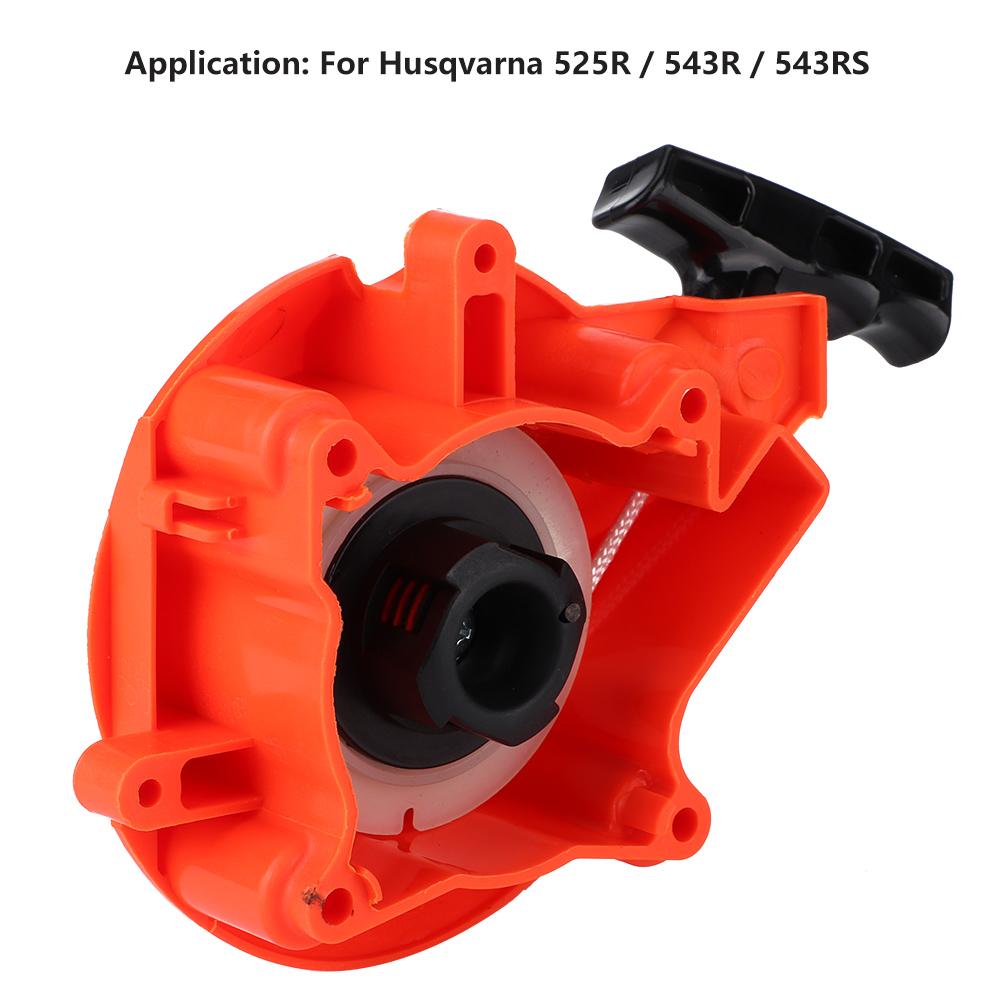 Lawn Mower Pull Starter Assembly Accessories Replacement for Husqvarna 525R/543R/543RS