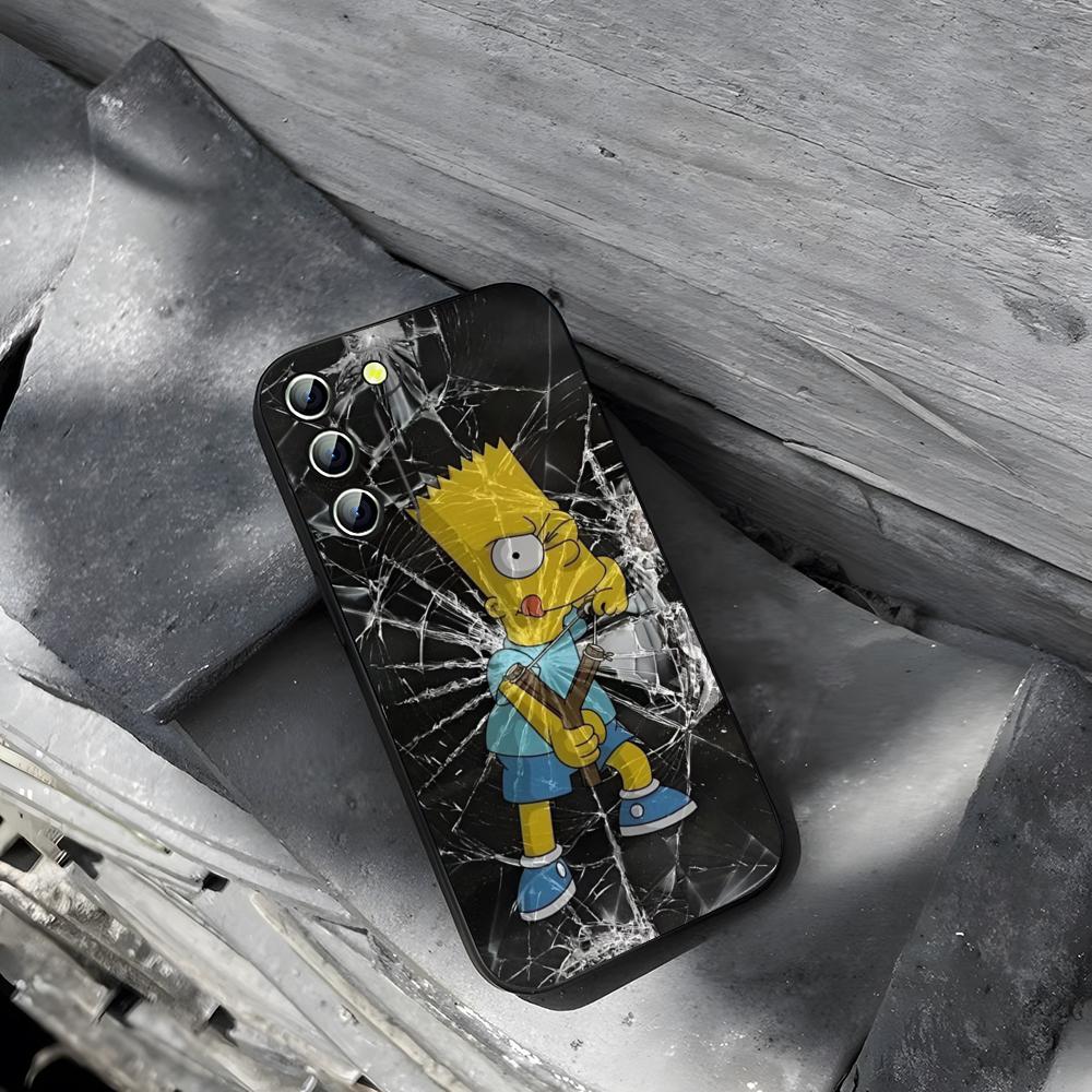 Phone Case For Samsung Galaxy S24 S25 S26 S22 S23 S25 S21 Ultra Fe Plus A16 A55 A54 A24 A52 Coque TheS S-Simpsons