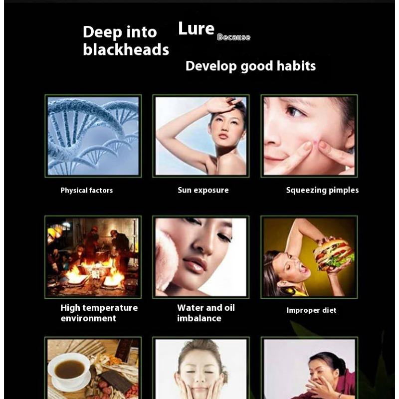 Blackhead Removal Mask Pore Removal for Men and Women Blackhead Removal Skin Care Cleansing Acne Nose Sticker Tear Mask