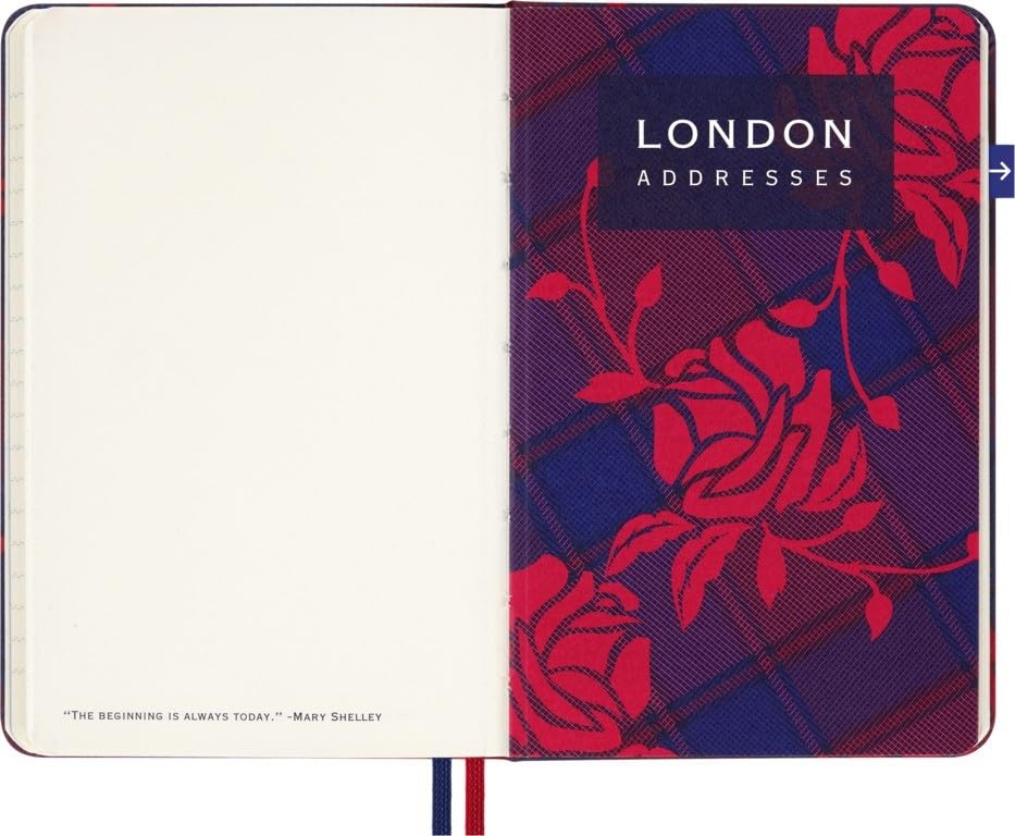 Moleskine LUXE x Moleskine "London City" Notebook, Hardcover, Pocket Size, Lined, CNLCLND