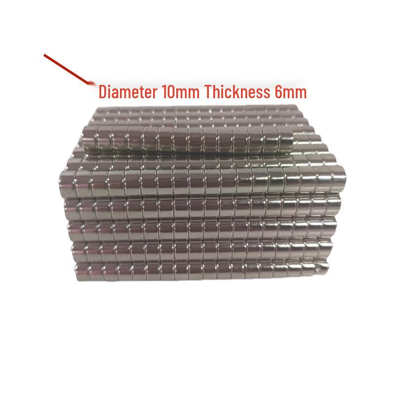 Neodymium Iron Boron Double-Sided Strong Suction Magnets for Fridges, Round and Square Shapes.