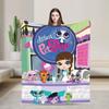 Littlest Pet Shop Throw Blanket For Couch Soft Cozy Plush Blanket 50X60 Inch Multiple Sizes Bedspreads For All Seasons