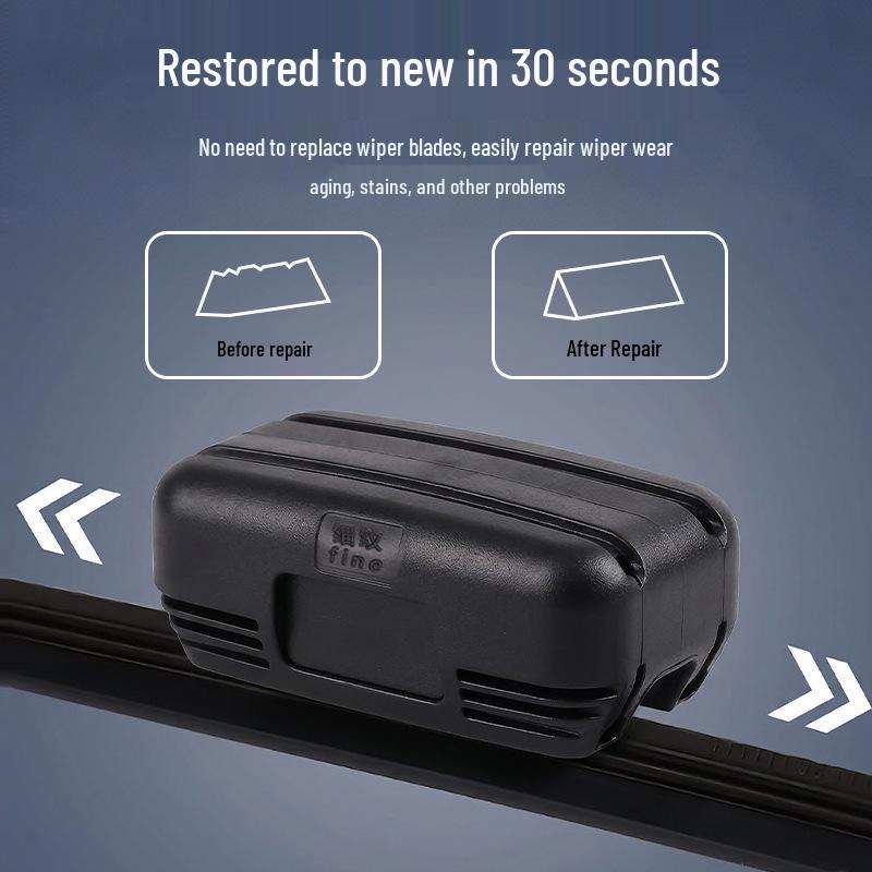 Universal Car Wiper Repair Tool with Rubber Strip Cutter and Cleaner - New Arrival